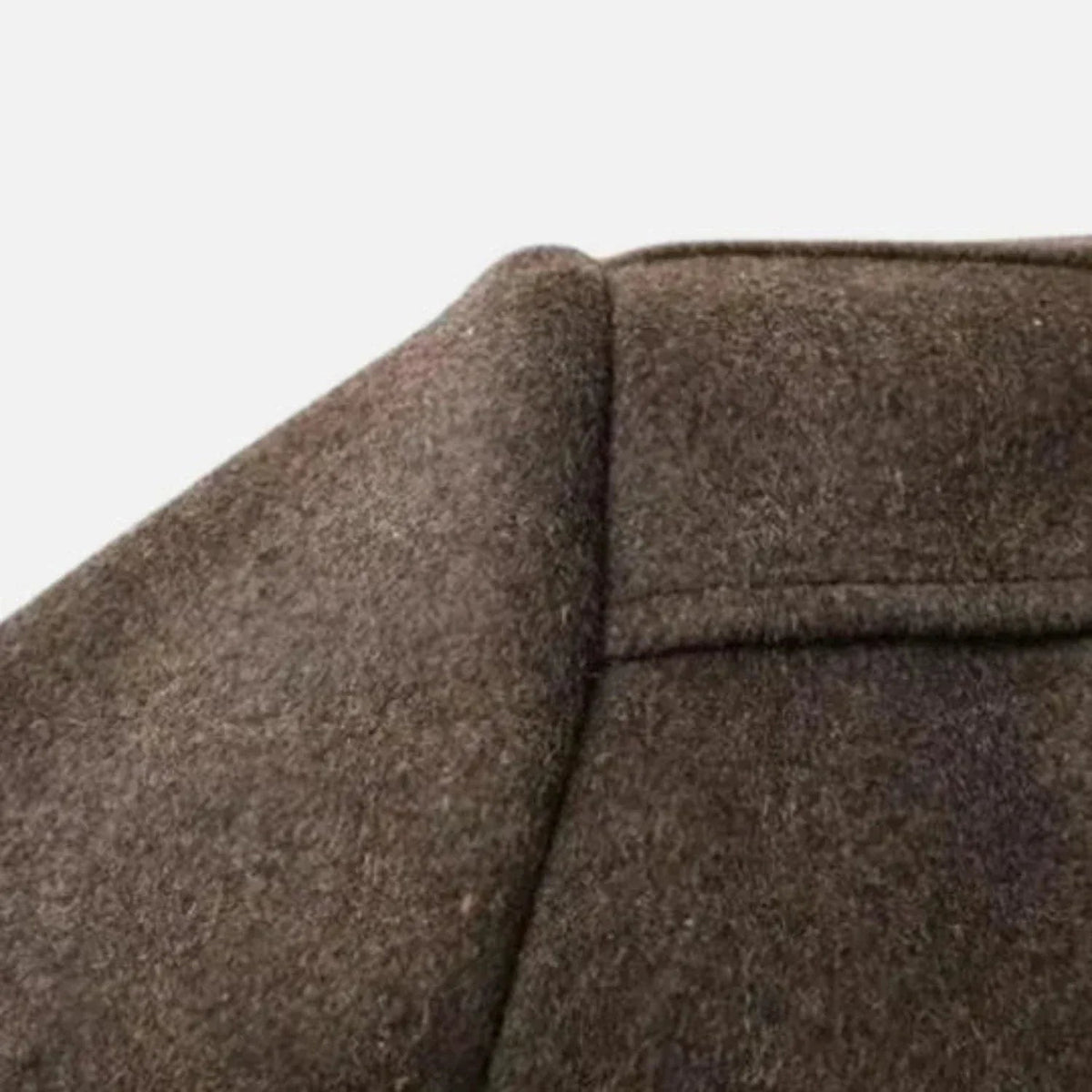Jed | Men's Mid-Length Stand Collar Overcoat