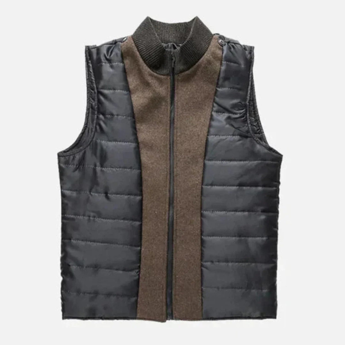 Jed | Men's Mid-Length Stand Collar Overcoat