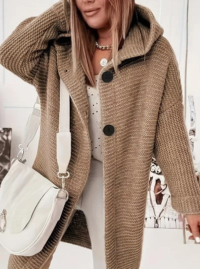 Jennifer | Women's Hooded Oversized Cardigan