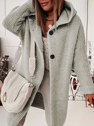 Jennifer | Women's Hooded Oversized Cardigan