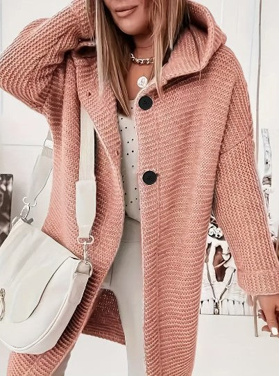 Jennifer | Women's Hooded Oversized Cardigan