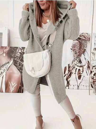 Jennifer | Women's Hooded Oversized Cardigan