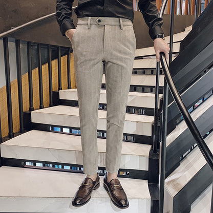 Jerome | Men's Slim-Fit Striped Dress Pants