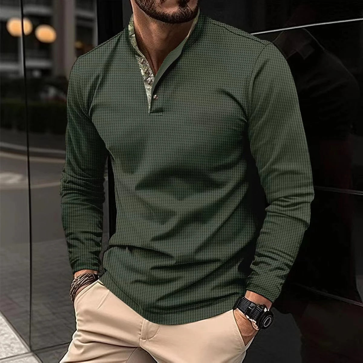 Jerry | Men's Slim-Fit Casual Shirt