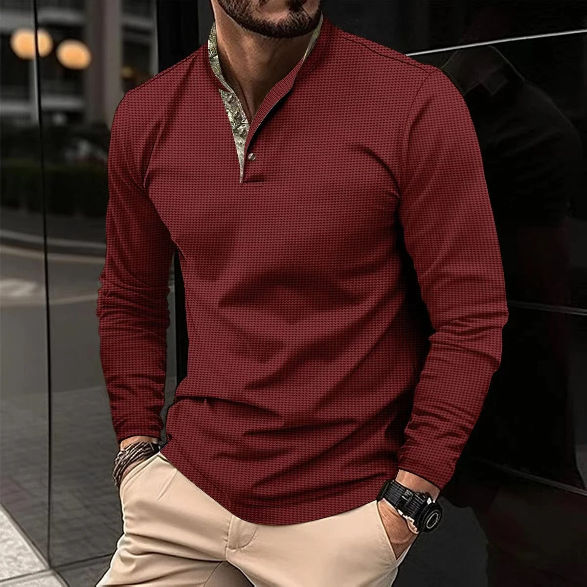 Jerry | Men's Slim-Fit Casual Shirt