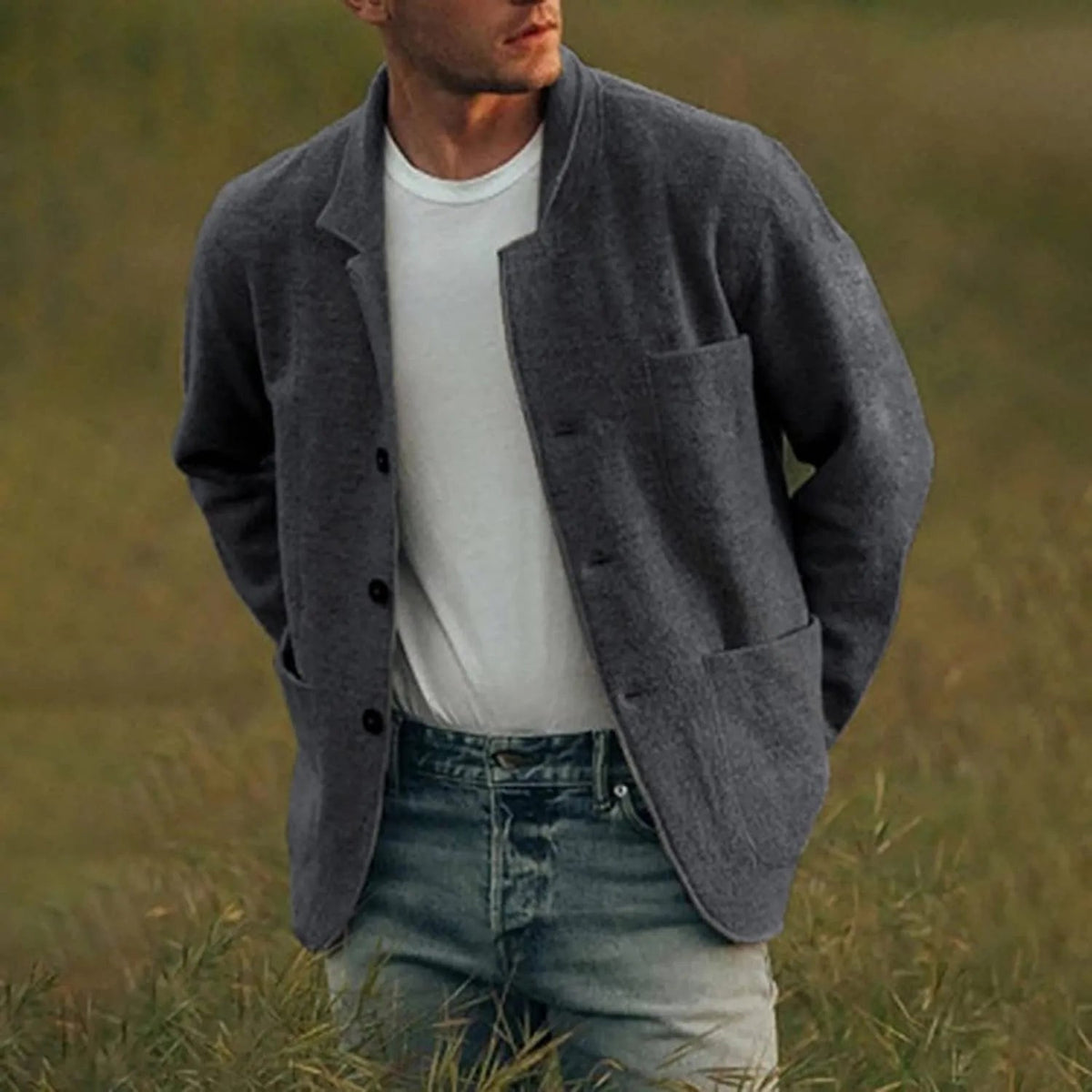 Jesse | Men's Button-Down Casual Jacket