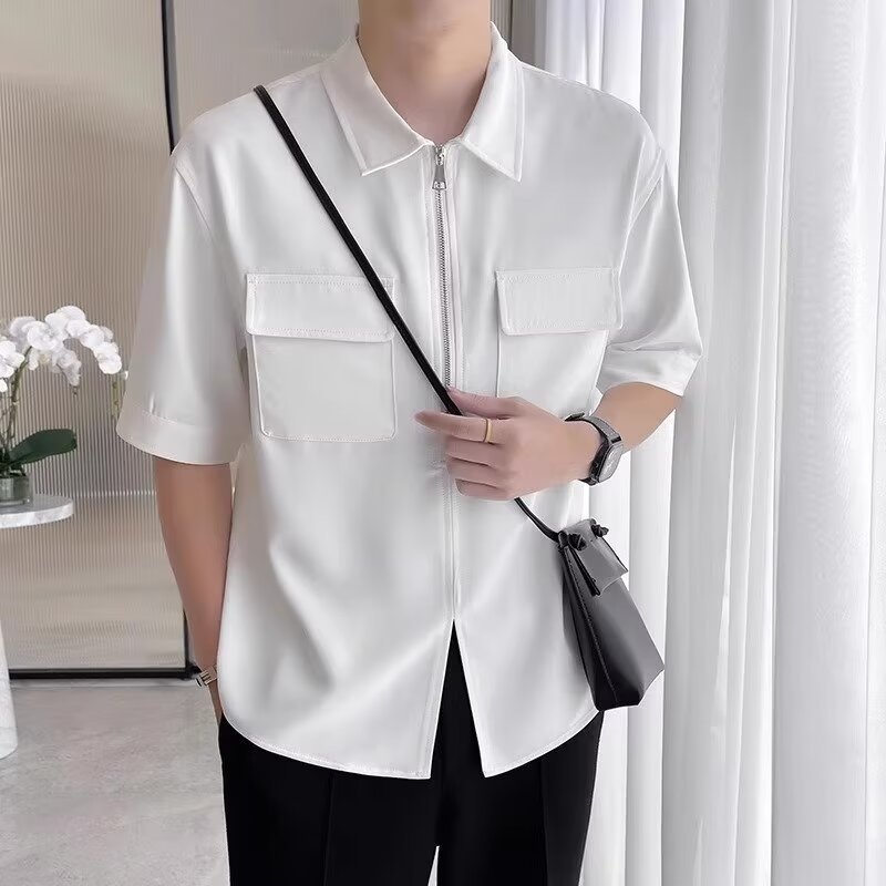 Joel | Men's Zip Front Casual Shirt