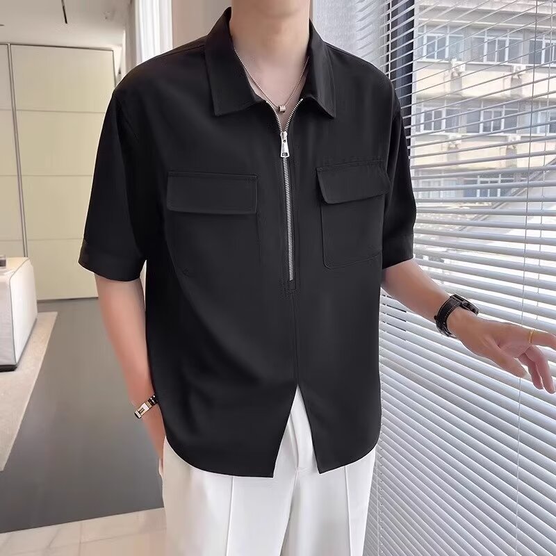 Joel | Men's Zip Front Casual Shirt