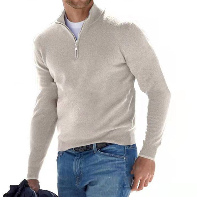 Joey | Men's Quarter Zip Sweater