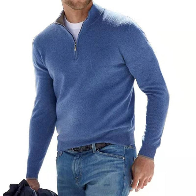 Joey | Men's Quarter Zip Sweater