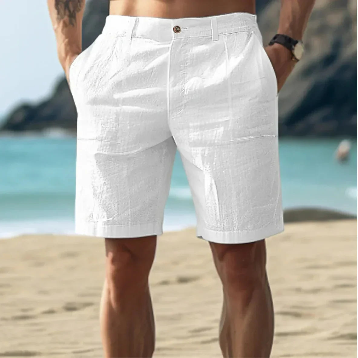 Jonathan | Men's Mid Length Casual Shorts