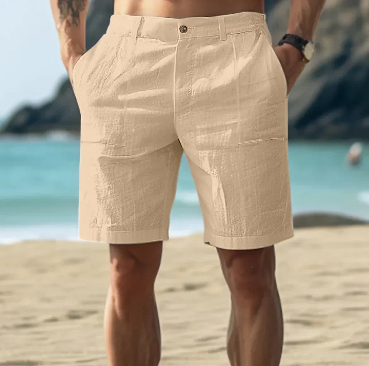 Jonathan | Men's Mid Length Casual Shorts
