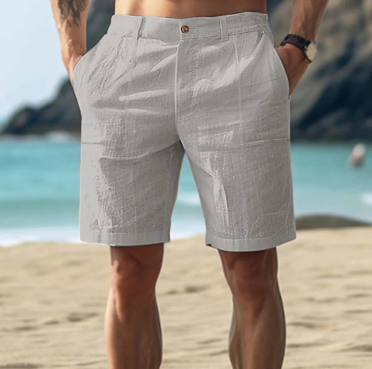 Jonathan | Men's Mid Length Casual Shorts