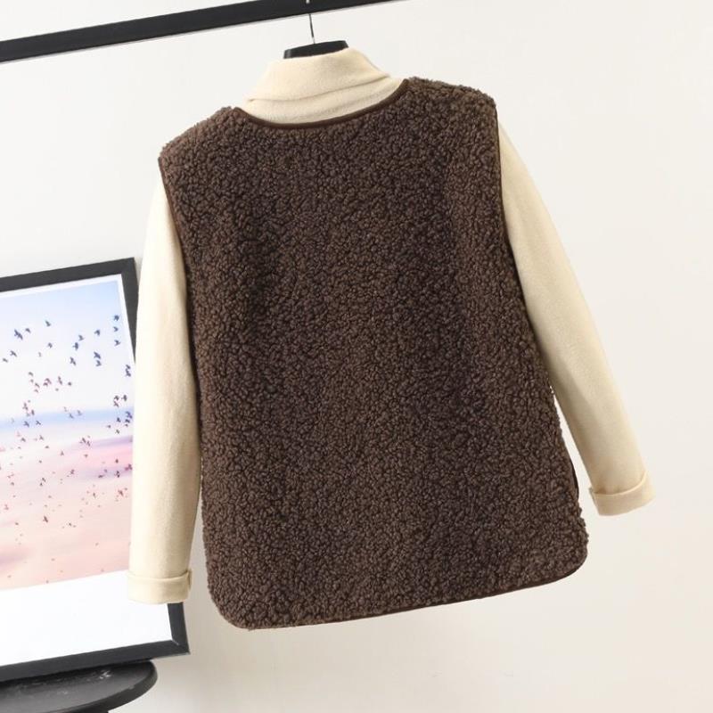 Joyce | Women's Button Front Fleece Vest