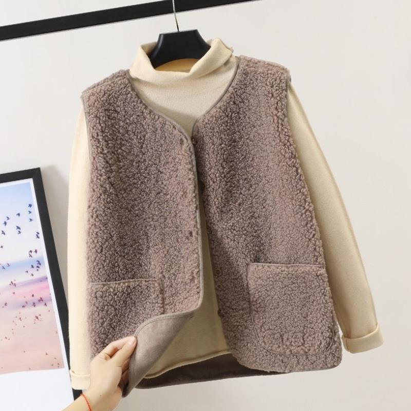Joyce | Women's Button Front Fleece Vest