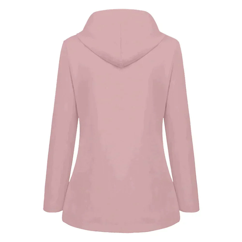 Karen | Women's Button Front Hooded Jacket