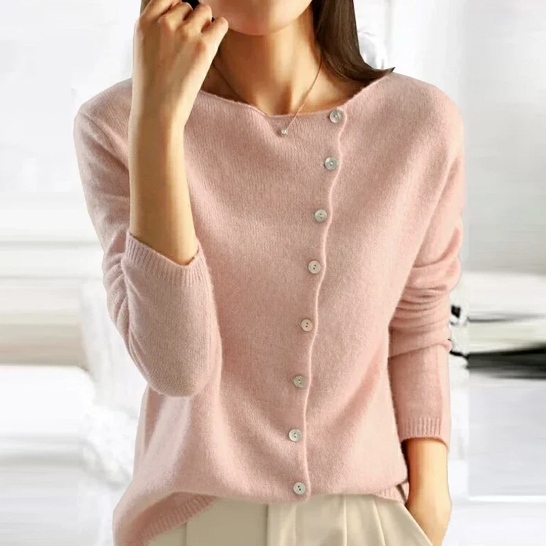 Katherine | Women's Button-Down Fitted Cardigan