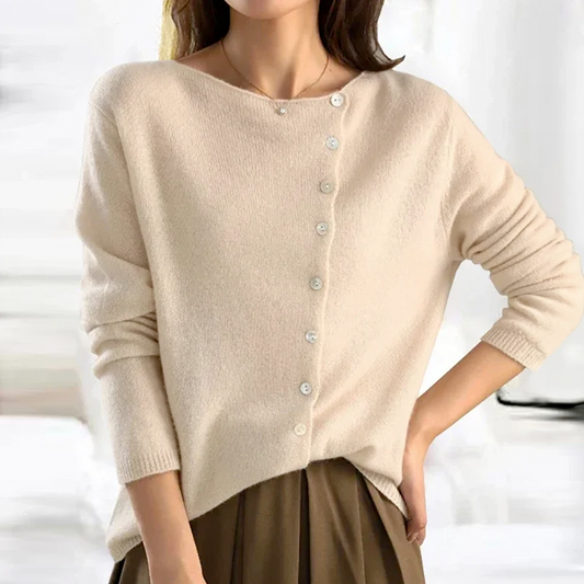 Katherine | Women's Button-Down Fitted Cardigan