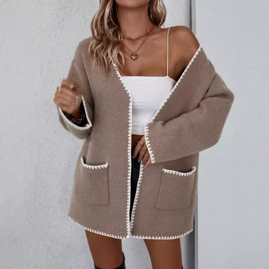 Katherine | Women's Open Front Relaxed Fit Cardigan