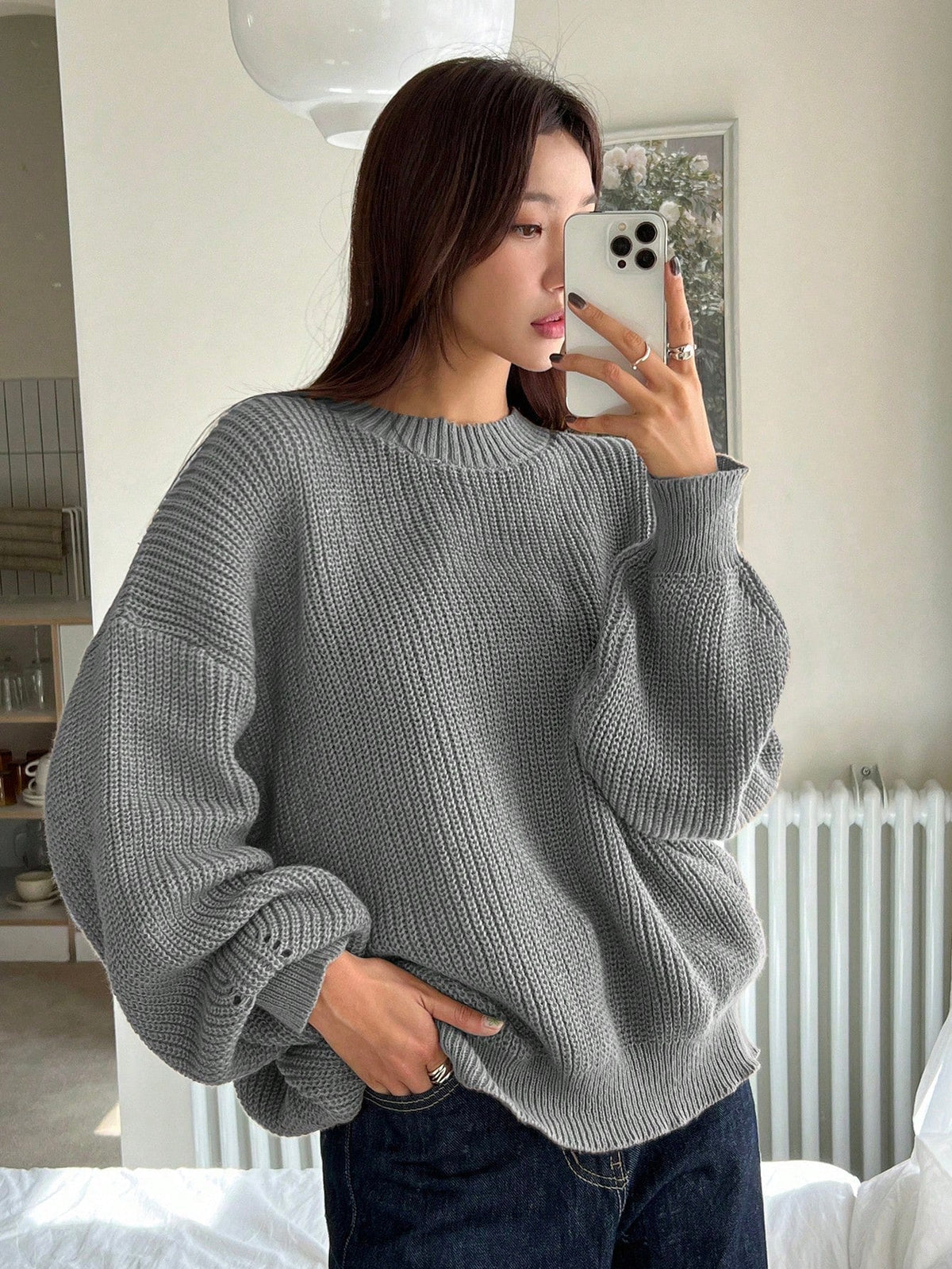 Katherine | Women's Oversized Knit Sweater