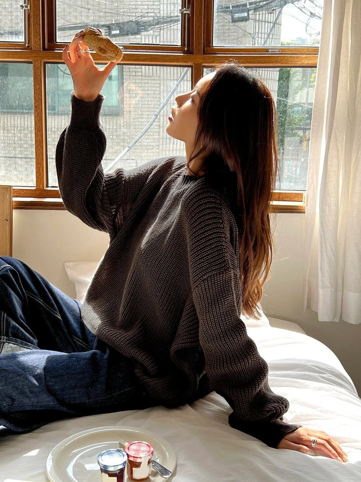 Katherine | Women's Oversized Knit Sweater