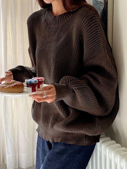 Katherine | Women's Oversized Knit Sweater