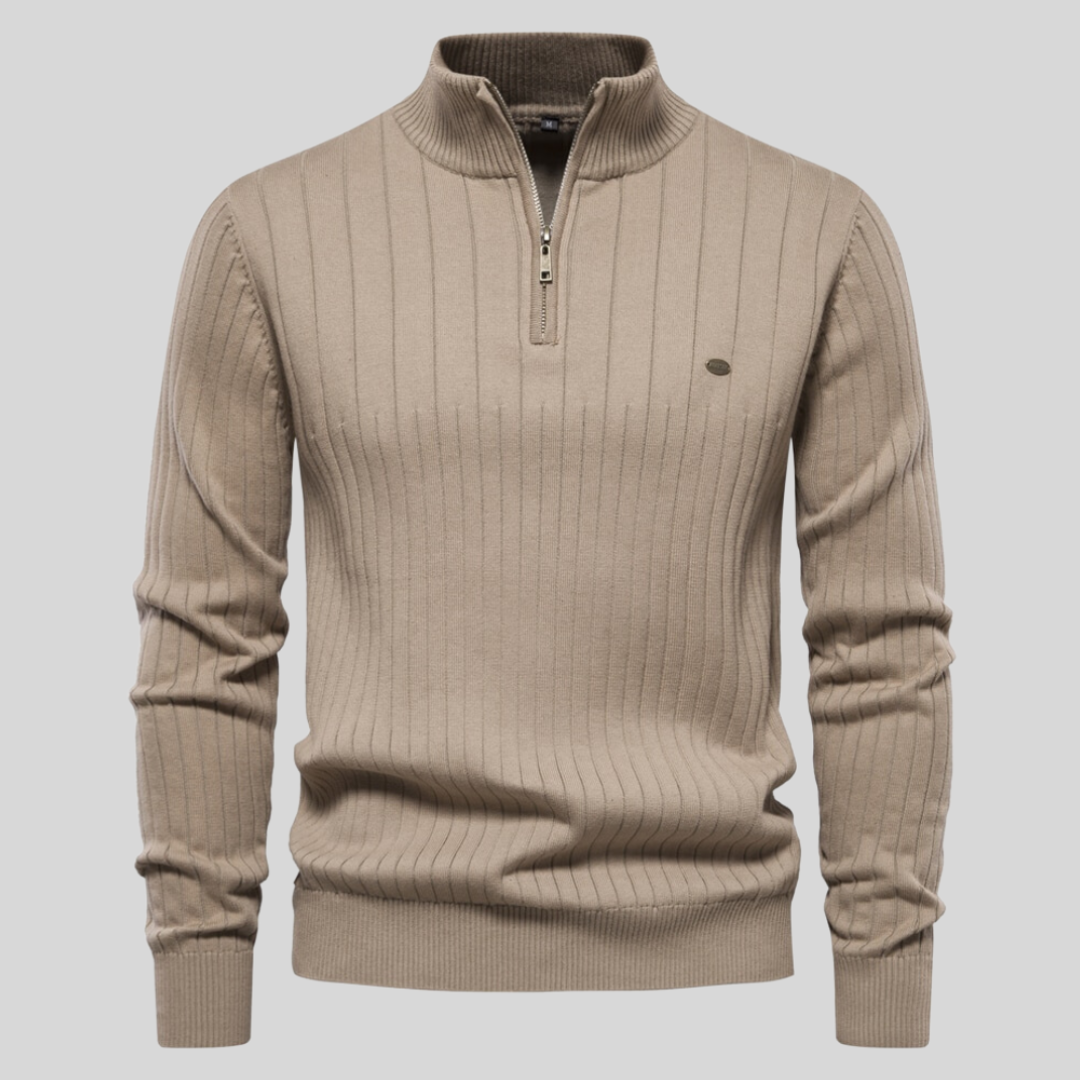 Keegan | Men's Quarter-Zip Sweater