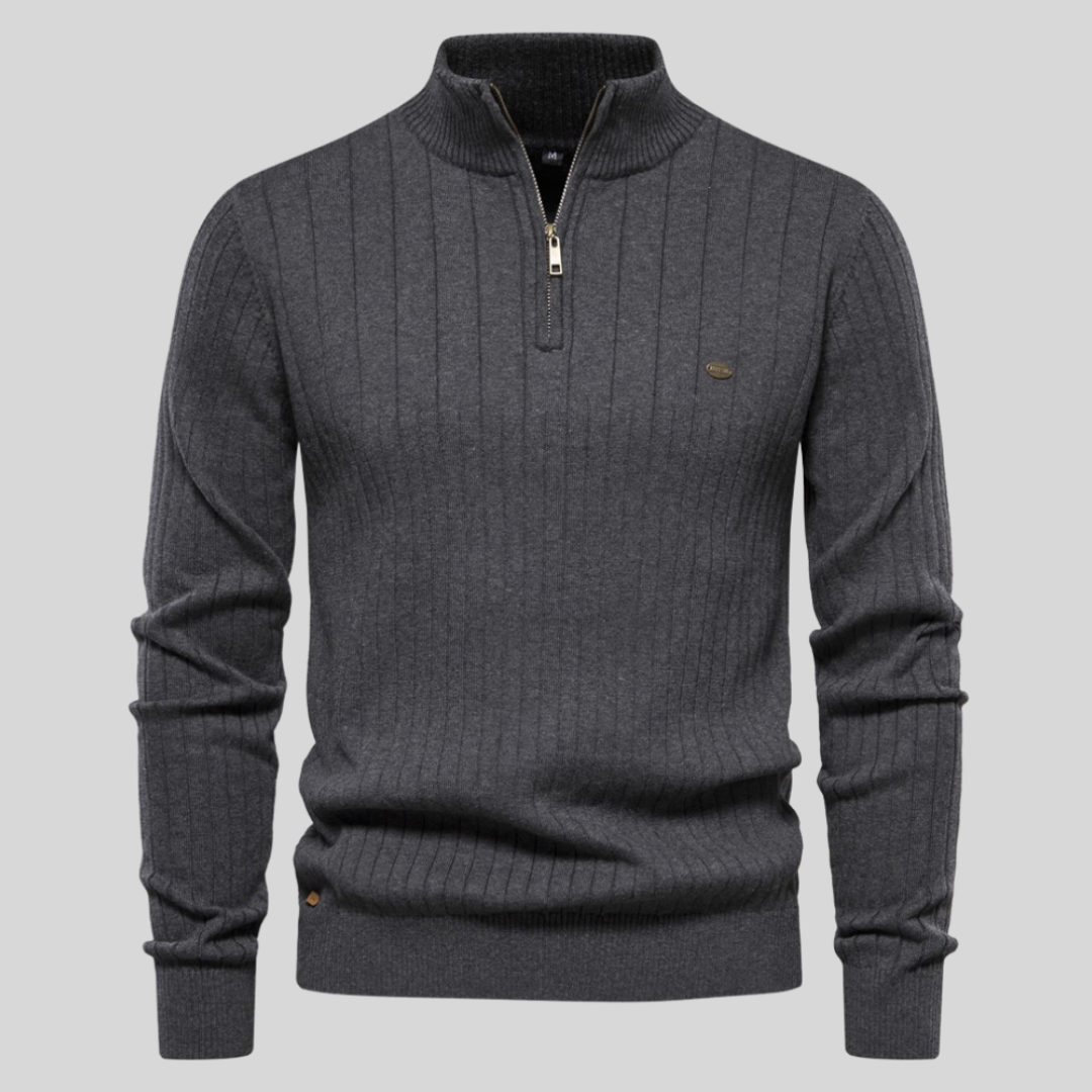Keegan | Men's Quarter-Zip Sweater