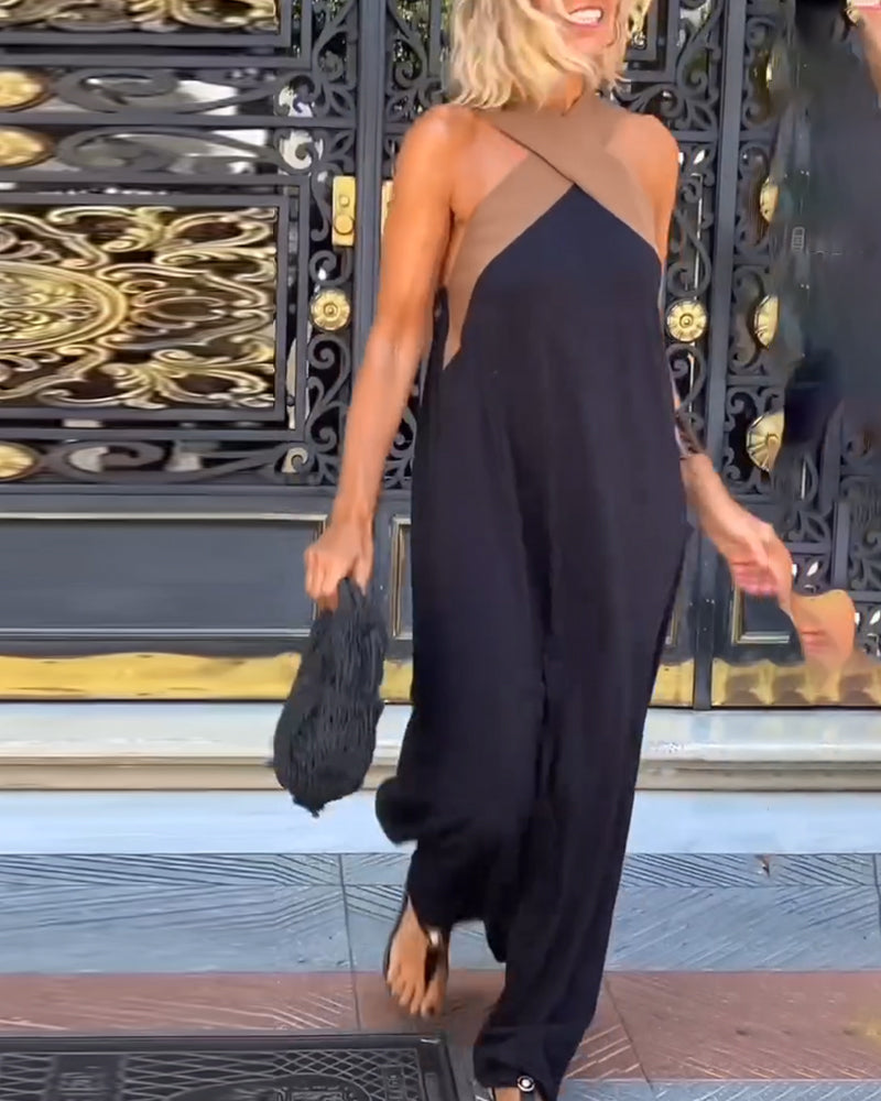 Keira | Women's Sleeveless A-Line Maxi Dress