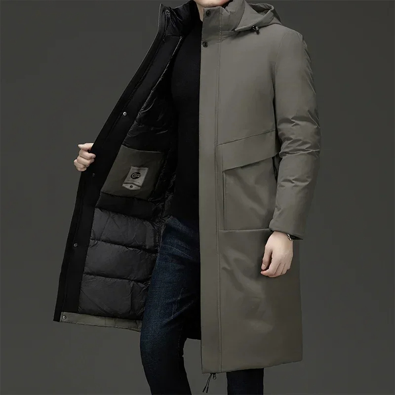 Keith | Men's Hooded Padded Long Coat