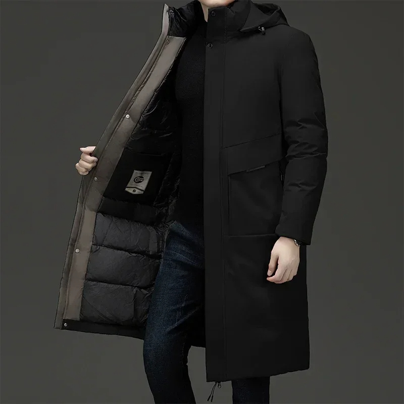 Keith | Men's Hooded Padded Long Coat