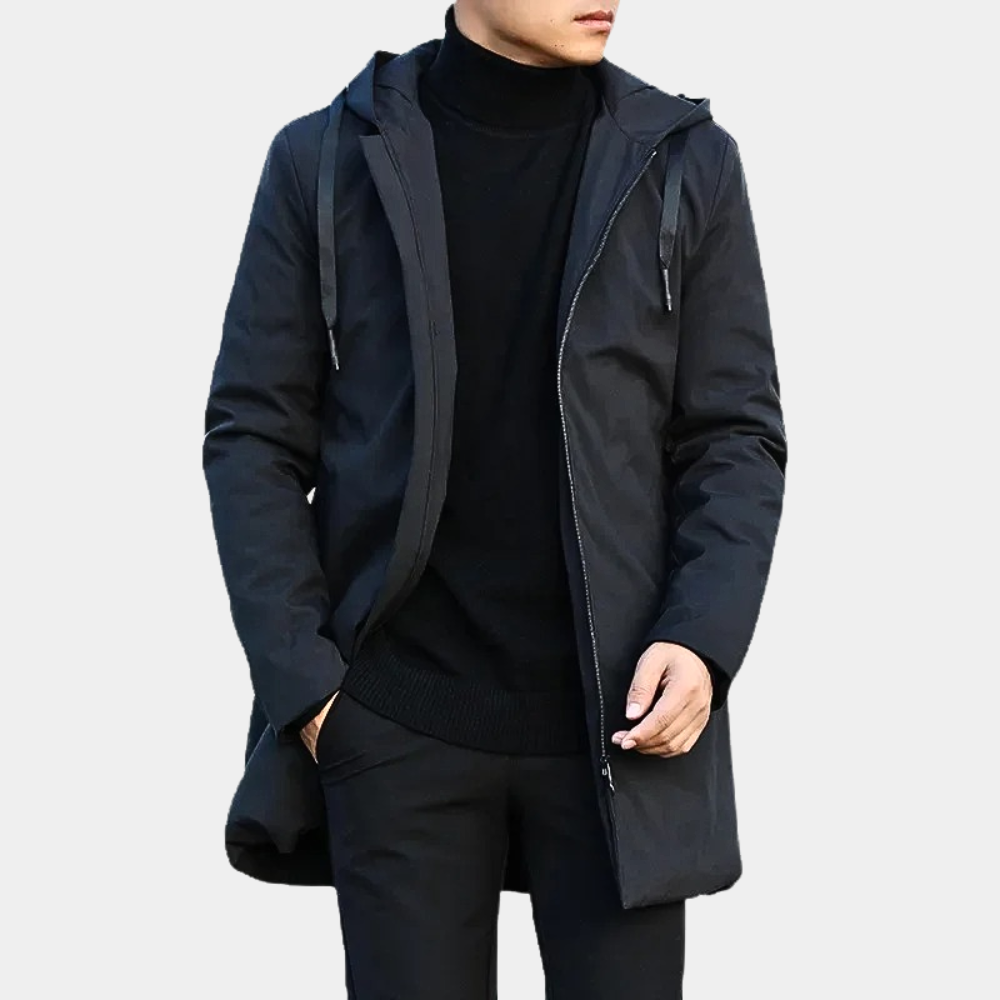 Keith | Men's Hooded Zip-Up Jacket