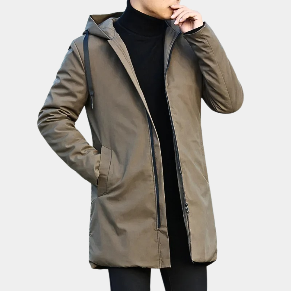 Keith | Men's Hooded Zip-Up Jacket
