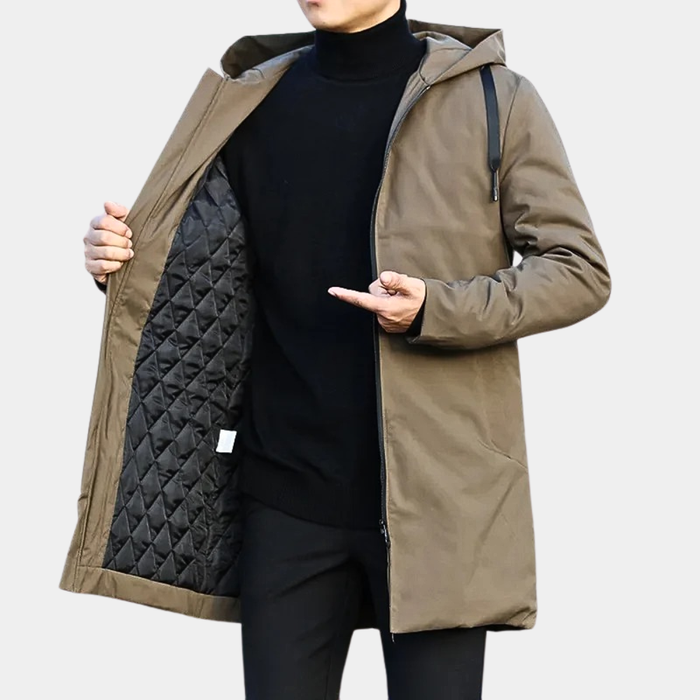 Keith | Men's Hooded Zip-Up Jacket