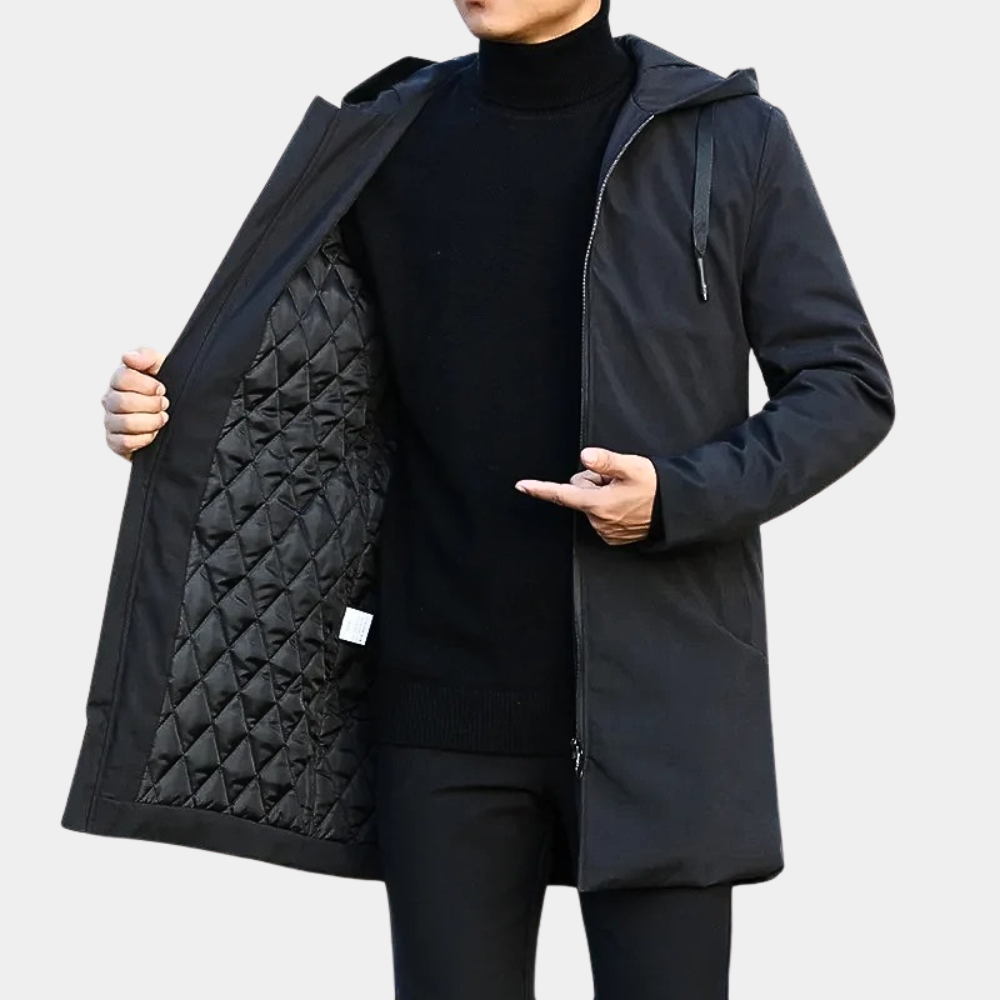 Keith | Men's Hooded Zip-Up Jacket