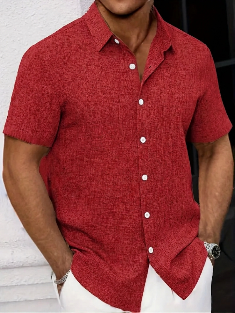 Keith | Men's Button-Down Casual Shirt