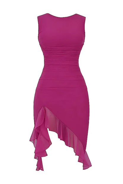 Kelsey | Women's Sleeveless Bodycon Midi Dress