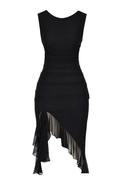 Kelsey | Women's Sleeveless Bodycon Midi Dress