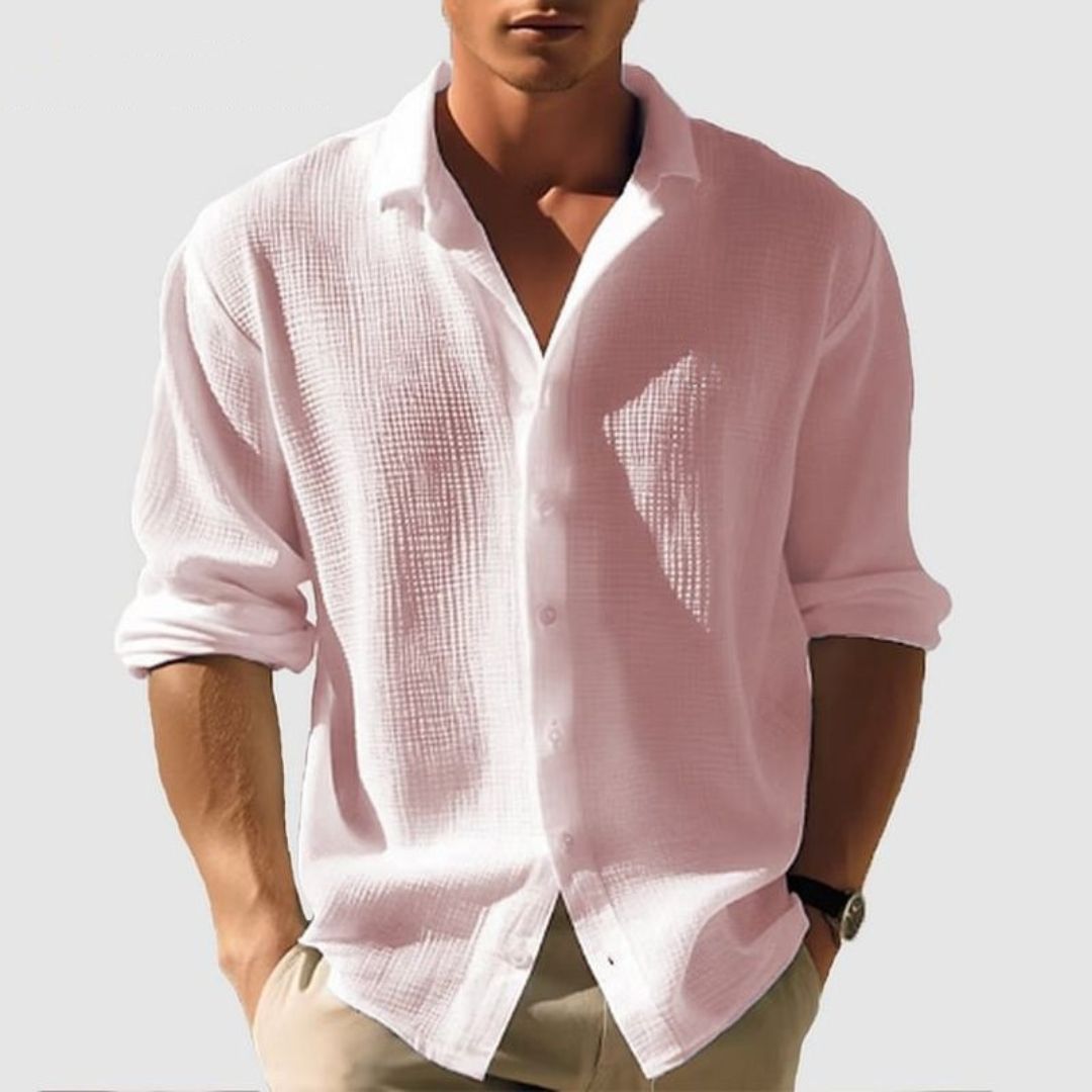 Kelvin | Men's Long Sleeve Button-Down Shirt