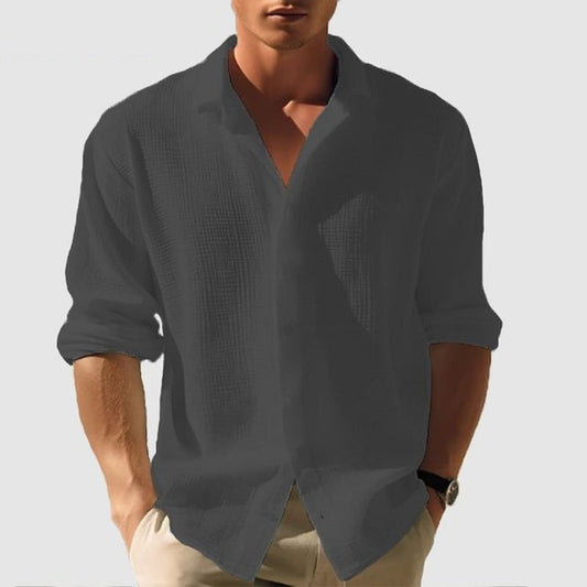 Kelvin | Men's Long Sleeve Button-Down Shirt