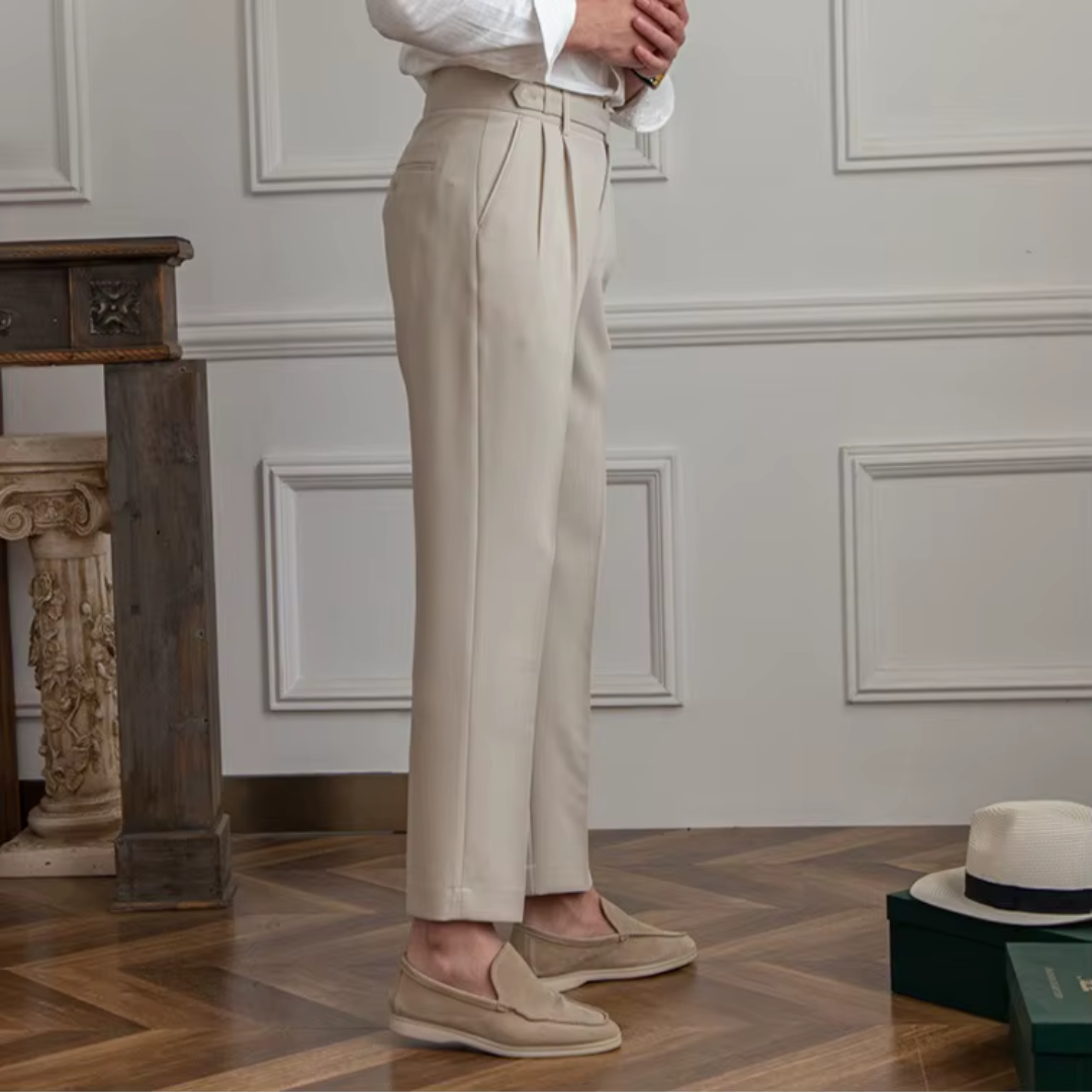 Kelvin | Men's Pleated Dress Pants
