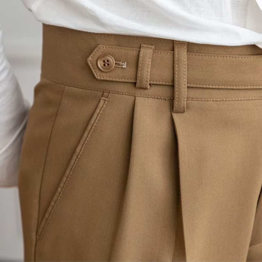 Kelvin | Men's Pleated Dress Pants