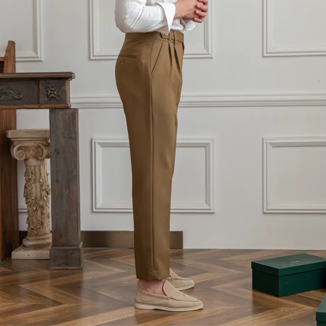 Kelvin | Men's Pleated Dress Pants