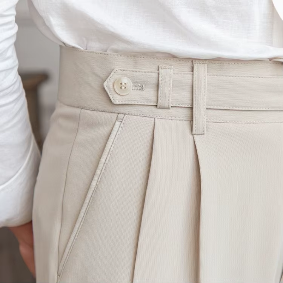 Kelvin | Men's Pleated Dress Pants