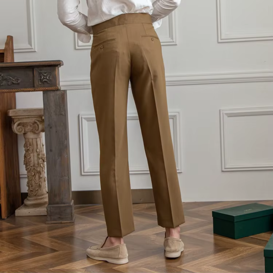Kelvin | Men's Pleated Dress Pants
