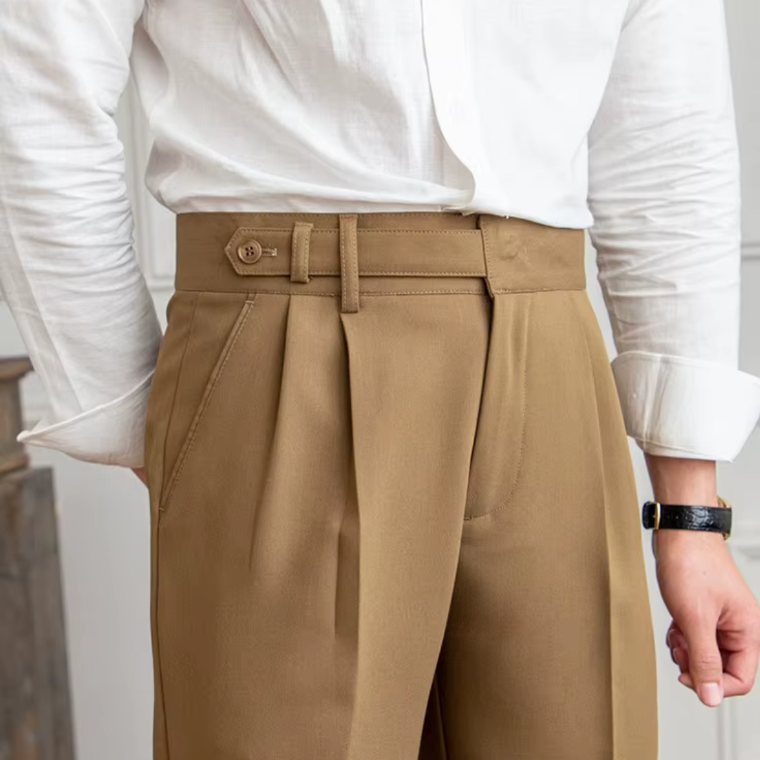Kelvin | Men's Pleated Dress Pants