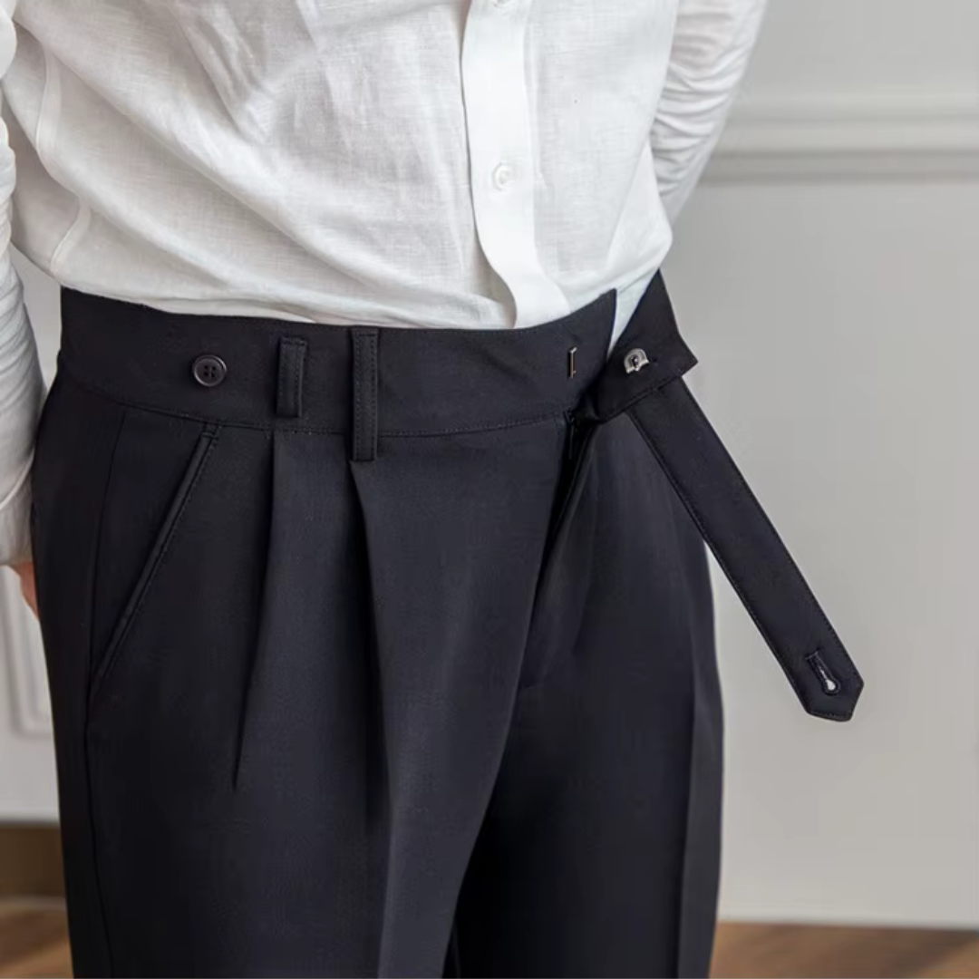 Kelvin | Men's Pleated Dress Pants