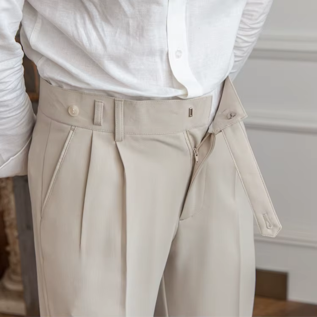Kelvin | Men's Pleated Dress Pants