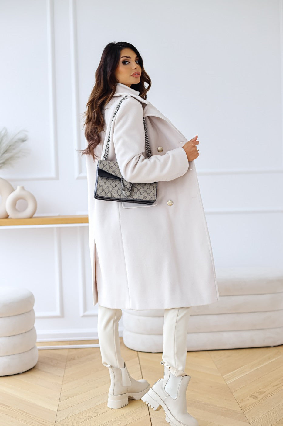 Kendra | Women's Double-Breasted Coat