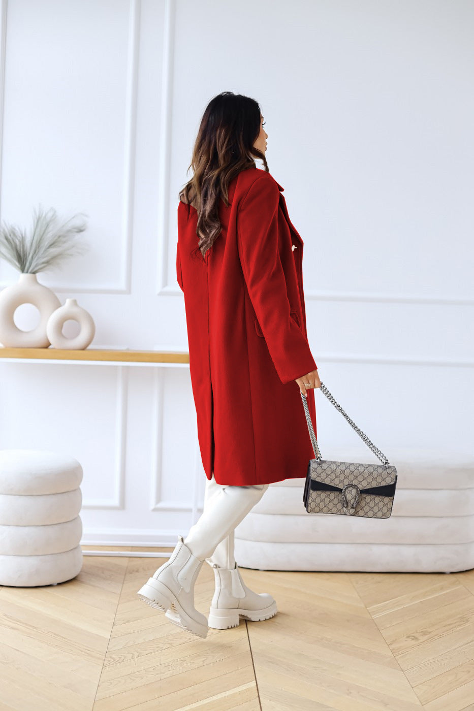 Kendra | Women's Double-Breasted Coat